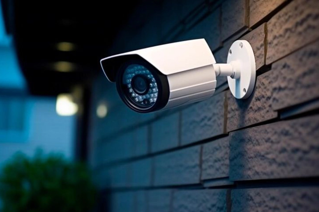 CCTV security camera installation