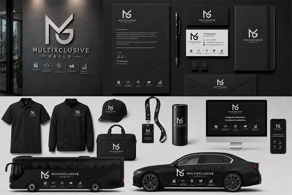 Multixclusive Group brand identity